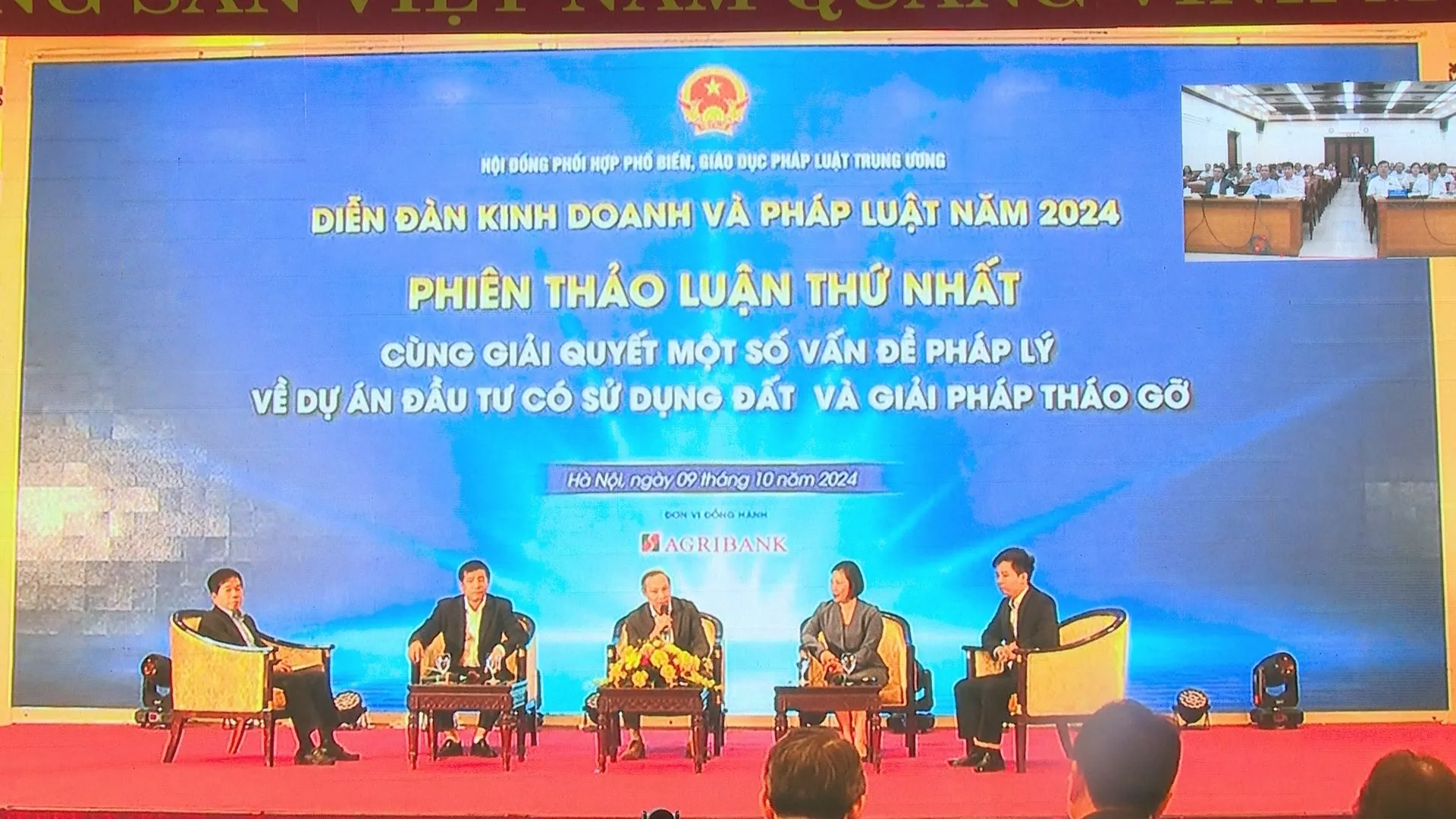 Diễn đàn kinh doanh và pháp luật 2024: Tạo dựng môi trường đầu tư thuận lợi cho doanh nghiệp