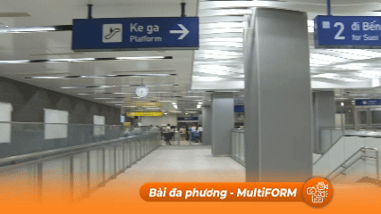 Ga Ba Son - Nhà ga đầu tiên của tuyến Metro số 1 hoàn thành vượt tiến độ 02 tháng