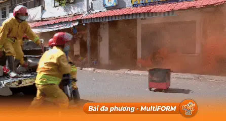 Đảm bảo an toàn, phòng chống cháy nổ ở khu chợ Gà – Gạo
