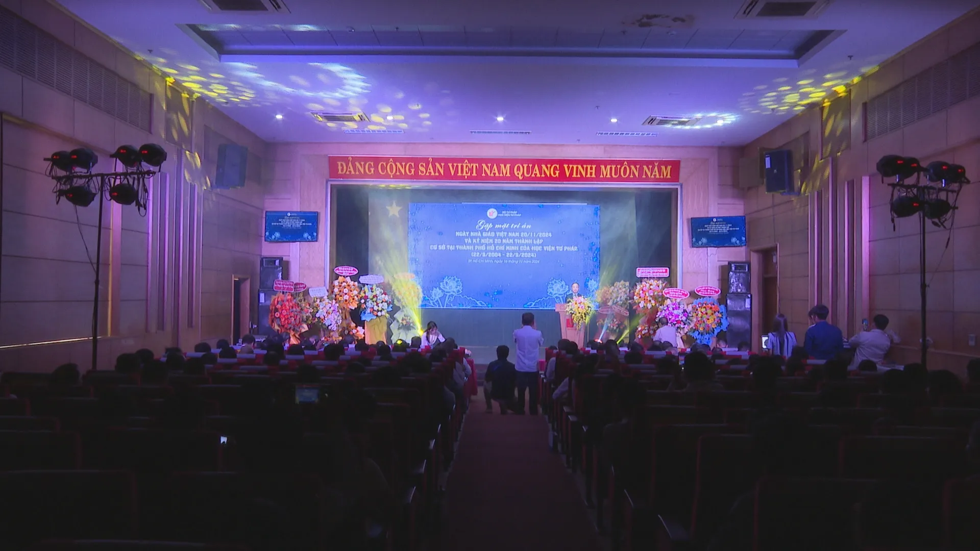 Học viện Tư pháp TP.HCM kỷ niệm 20 năm thành lập và tri ân ngày Nhà giáo Việt Nam