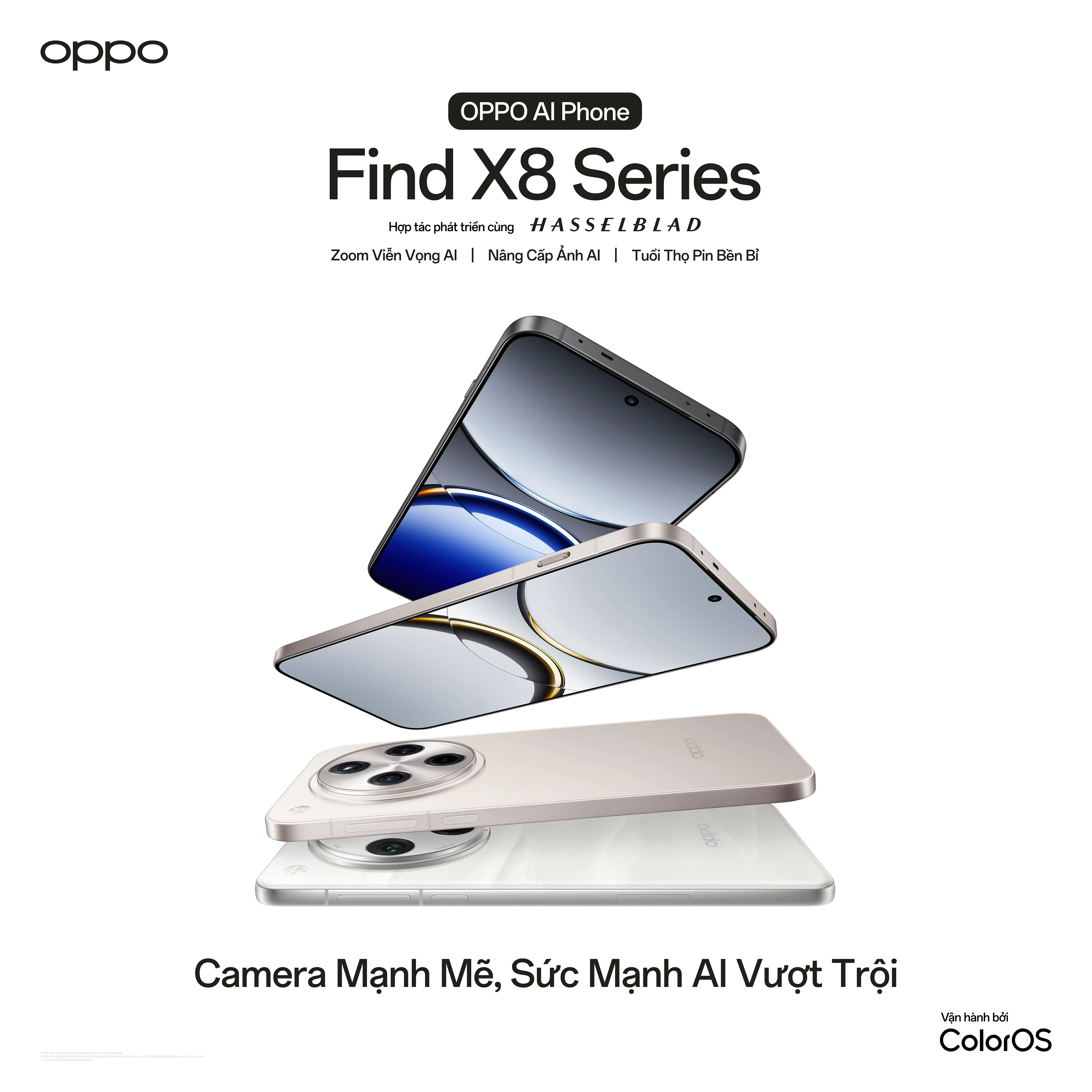 OPPO Find X8 Series chính thức ra mắt: Đỉnh cao nhiếp ảnh di động và công nghệ tương lai