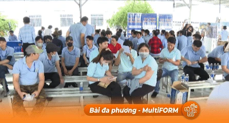 Bình Dương: Công nhân khu công nghiệp Mai Trung được tiêm phòng miễn phí vắc xin sốt xuất huyết