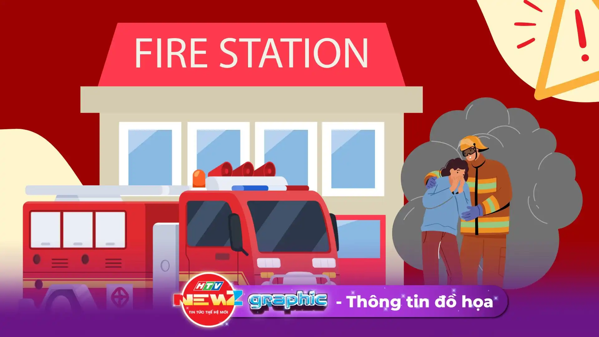 NewZgraphic: Kỹ năng phòng ngạt khói, ngạt khí và phòng cháy chữa cháy