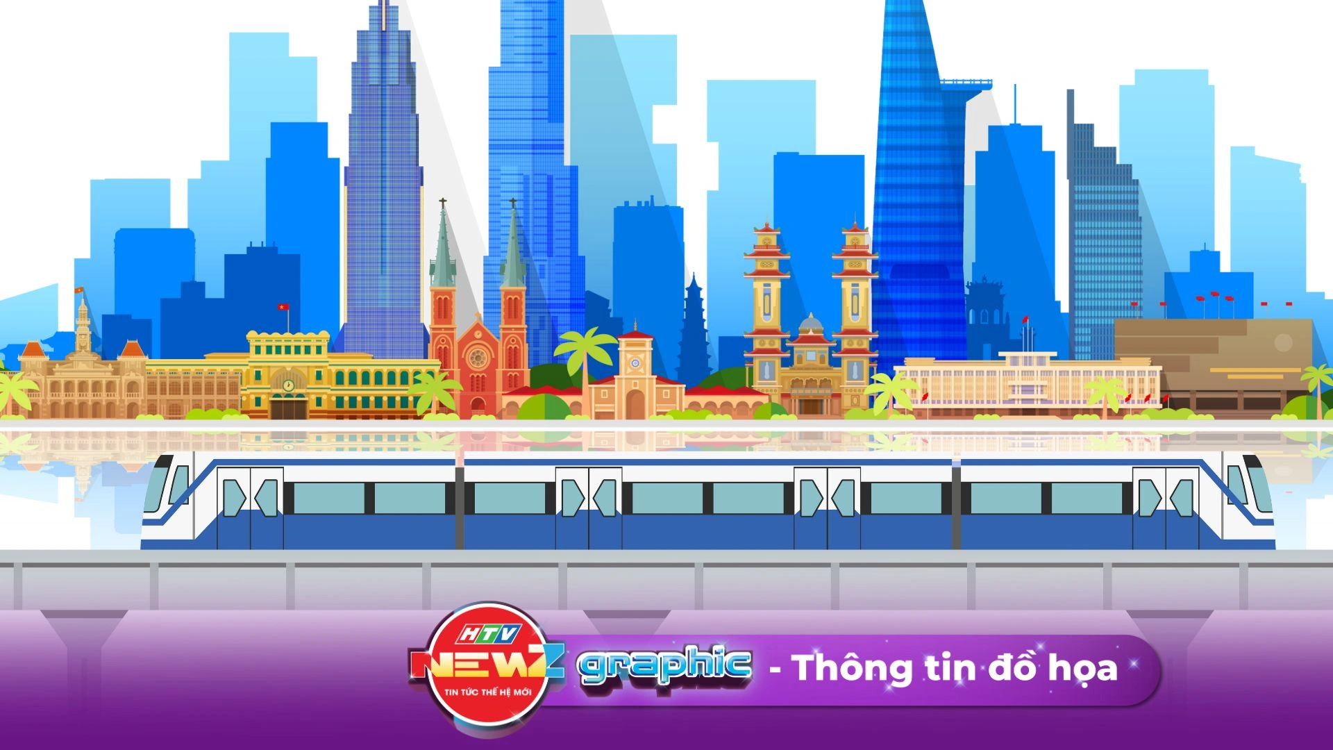 NewZgraphic: “Bỏ túi” các điểm tham quan nổi bật dọc tuyến Metro số 1