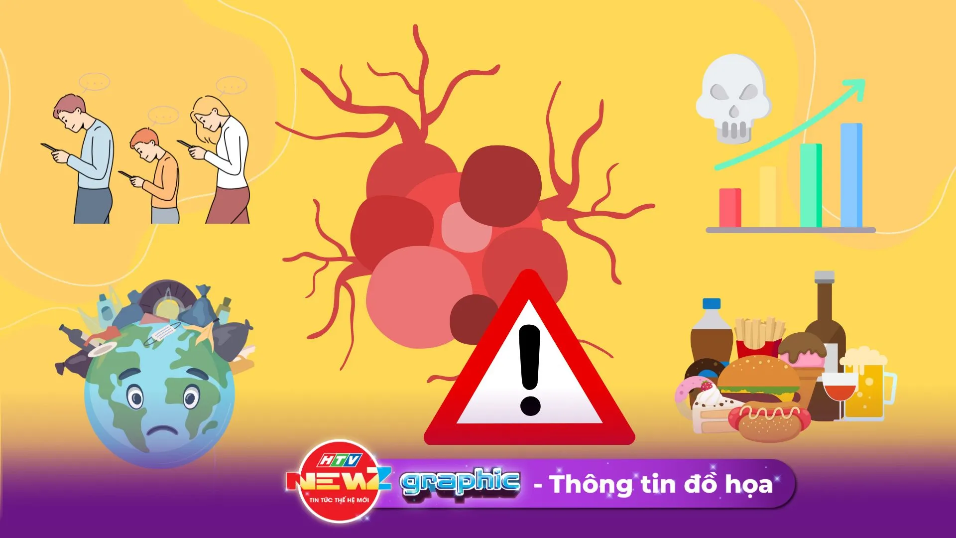 NewZgraphic: Khi ung thư không còn là chuyện của tuổi già