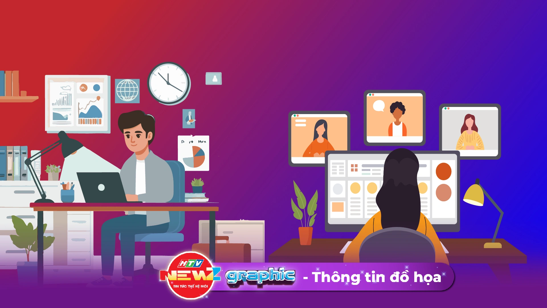 NewZgraphic: Gen Z và sự thay đổi trong công việc: Khi văn phòng truyền thống gặp gỡ sự linh hoạt