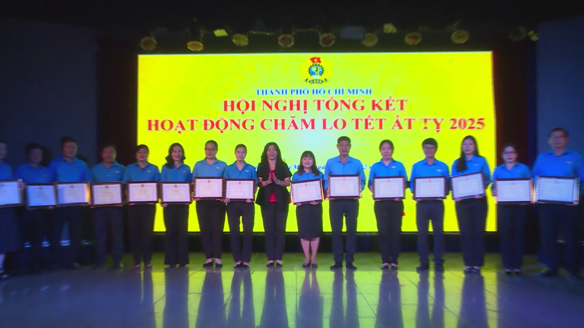 Lễ tổng kết Công tác chăm lo Tết Ất Tỵ trong hệ thống công đoàn Thành phố