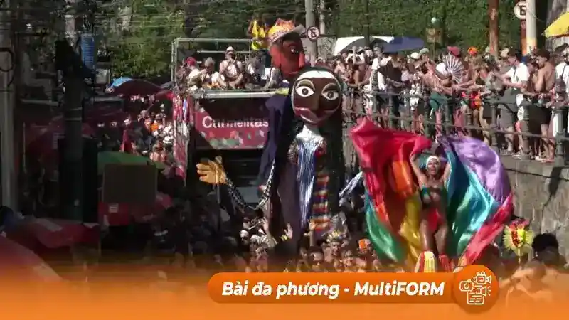 Sôi động lễ khai mạc Carnival Rio 2025