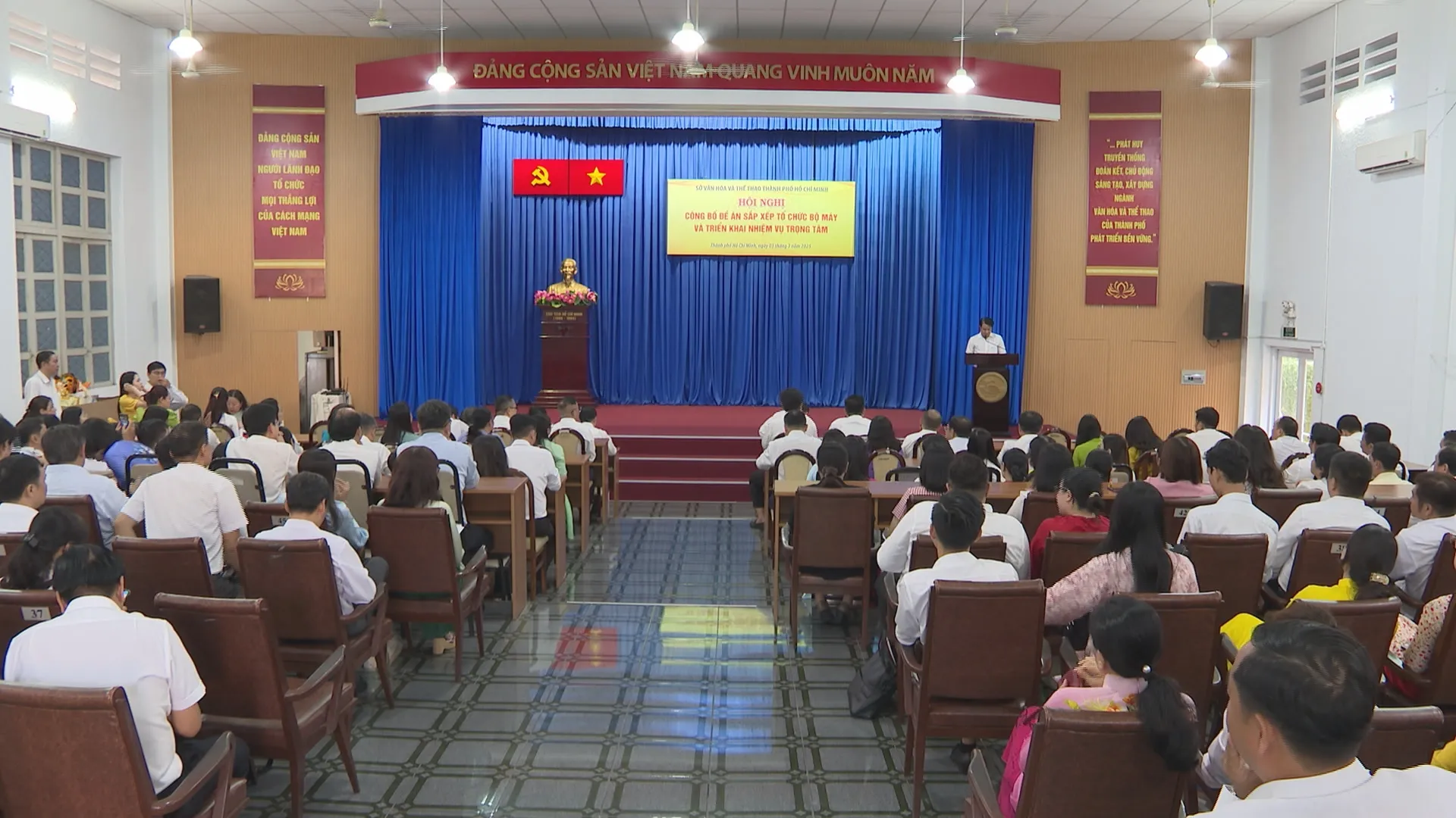 Sở Văn hóa và Thể thao công bố nhân sự sau sắp xếp