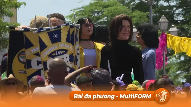 Lễ hội rối náo nhiệt tại Brazil