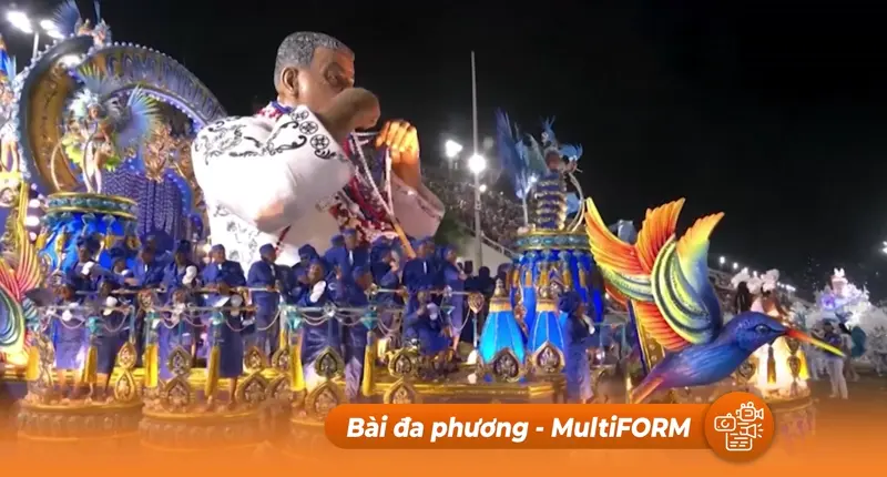 Brazil: Trường Samba Beija-Flor giành giải quán quân lễ hội hóa trang Rio de Janeiro