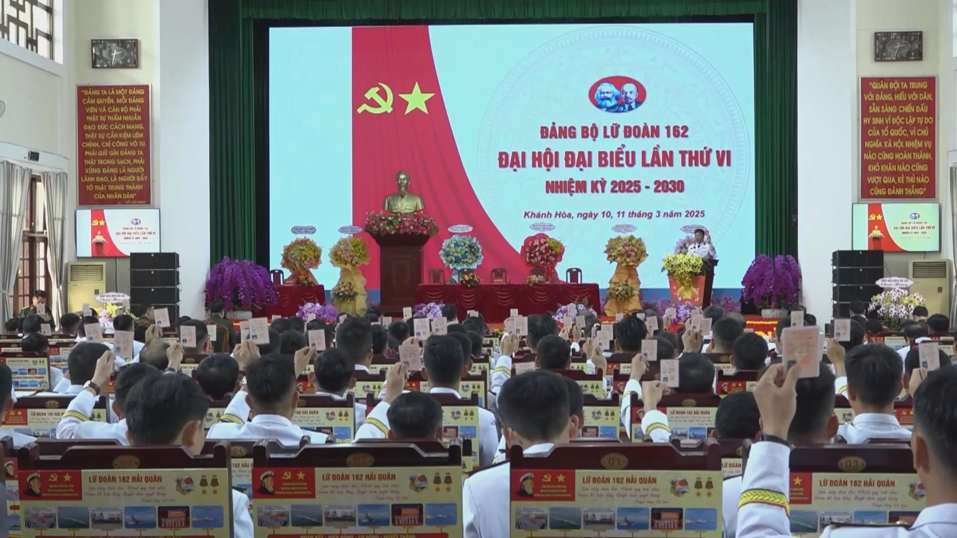Đảng bộ Lữ đoàn 162 tổ chức Đại hội đại biểu lần thứ VI phiên trù bị