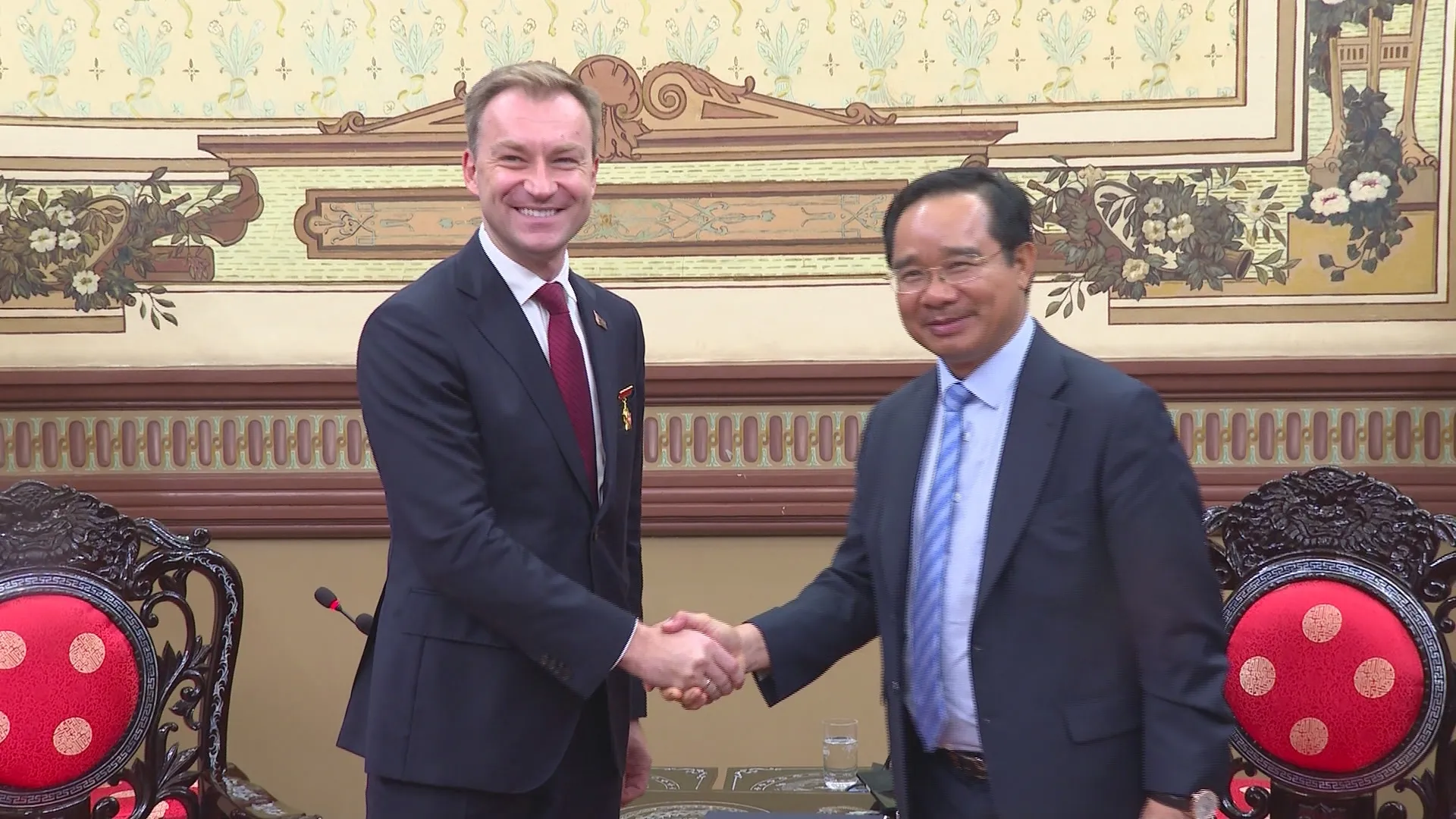 Tổng lãnh sự Belarus tại TP.HCM chào từ biệt nhân dịp kết thúc nhiệm kỳ