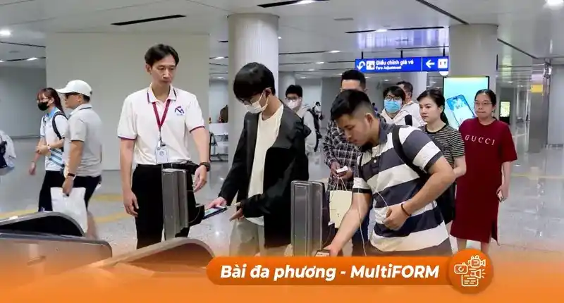 Thanh toán không tiền mặt: Xu hướng được ưa chuộng tại Metro số 1 với 70% hành khách lựa chọn