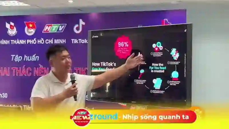 HTV tập huấn “Kỹ năng khai thác nền tảng TikTok”