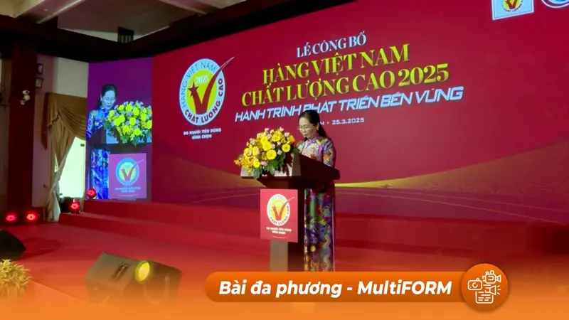 Gần 600 doanh nghiệp được trao chứng nhận Hàng Việt Nam chất lượng cao