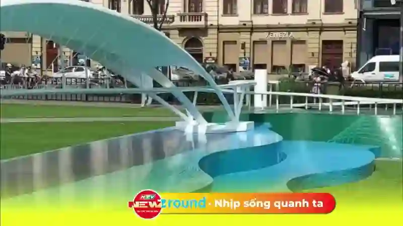 NewZround: Khởi công xây dựng cầu đi bộ 1.000 tỷ đồng bắc qua sông Sài Gòn