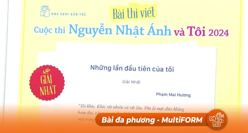 Sách hay cuối tuần: Gieo mầm, phát triển phong trào khuyến đọc qua cuộc thi "Nguyễn Nhật Ánh và tôi"