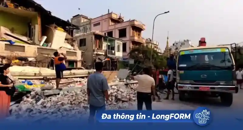 LongFORM: Động đất Myanmar - Nỗ lực cứu hộ, cứu trợ