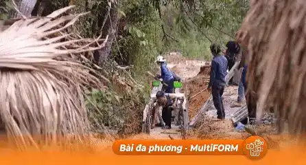 Khẩn trương hoàn thành công trình mương thủy lợi Hồ Noong Mò trước 30/4 để giúp dân Phúc Sơn vượt qua khó khăn