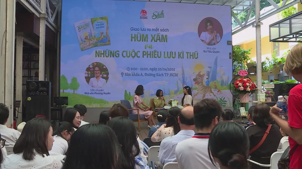 Nhà văn Bùi Tiểu Quyên ra mắt cuốn sách "Xám Ngố đi thành phố" tiếp nối thành công của các tác phẩm trước