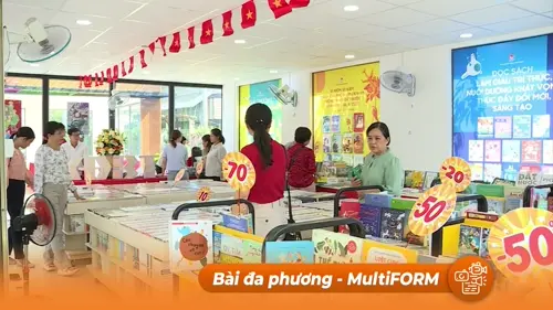 TP.HCM khai mạc Ngày sách và Văn hóa đọc Việt Nam lần 4: Hơn 50.000 đầu sách, nhiều dấu ấn mới