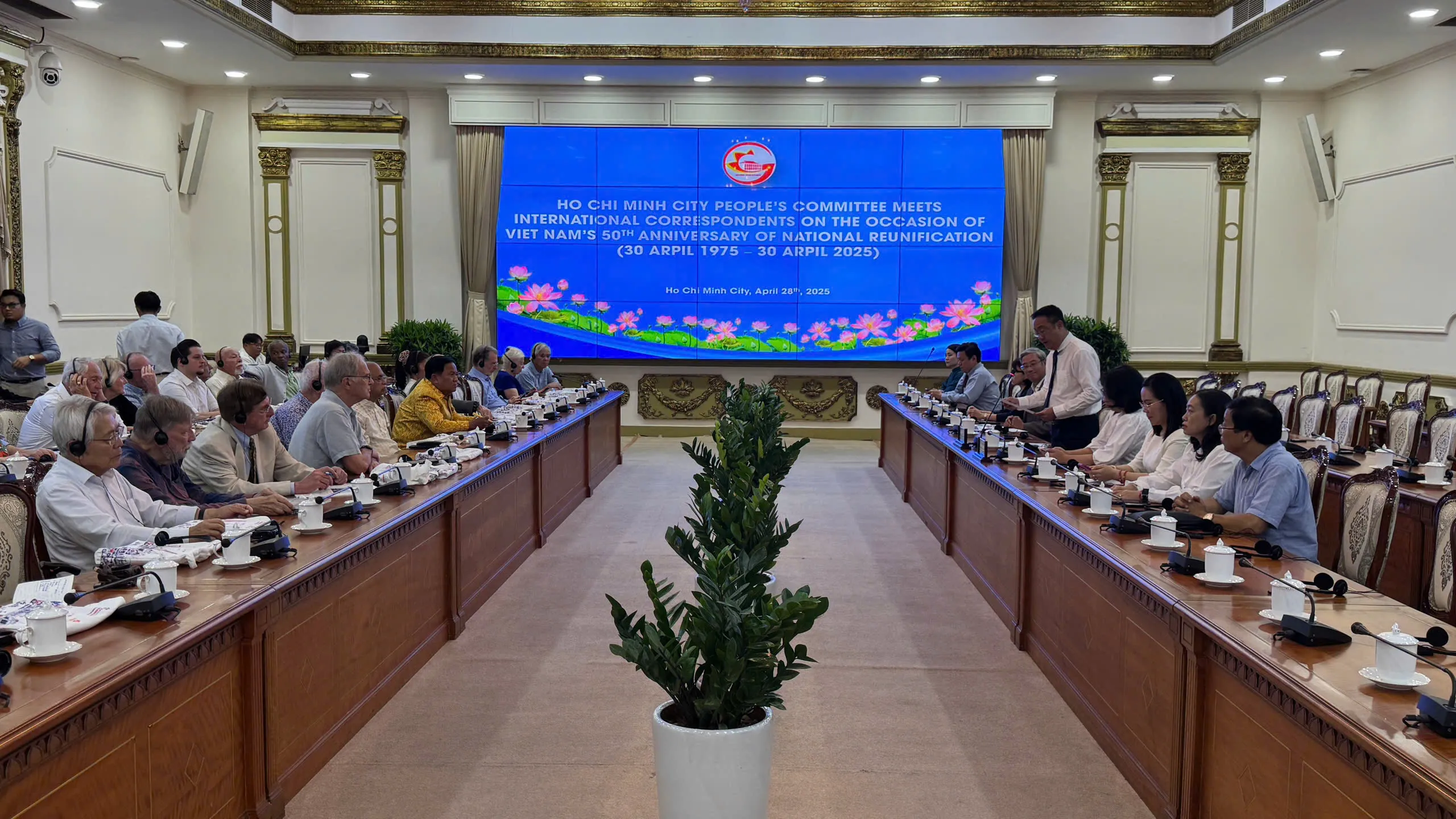 TP.HCM gặp gỡ báo chí quốc tế