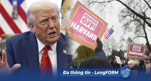 LongFORM: Harvard khơi dậy làn sóng đại học Mỹ phản đối chính quyền Trump