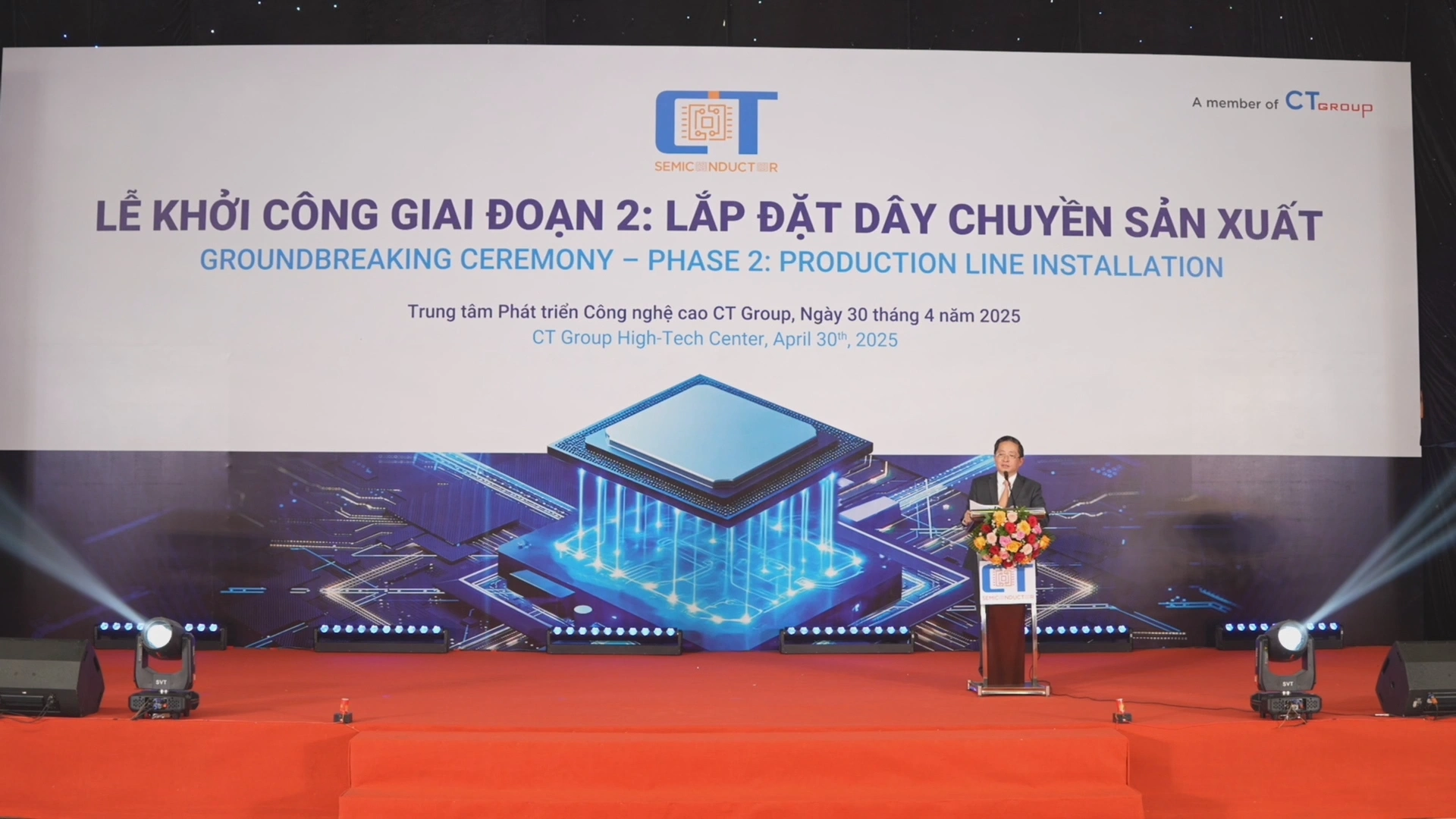Khởi công nhà máy chip bán dẫn đầu tiên do người Việt làm chủ công nghệ