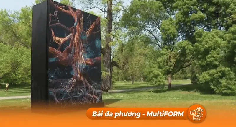 Dùng mô hình kỹ thuật số 3D tái hiện cây sồi cổ thụ ở vườn sinh vật Kew