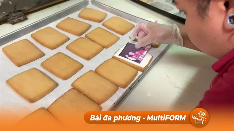 Sáng tạo món ăn mới theo hình Giáo hoàng Leo XIV