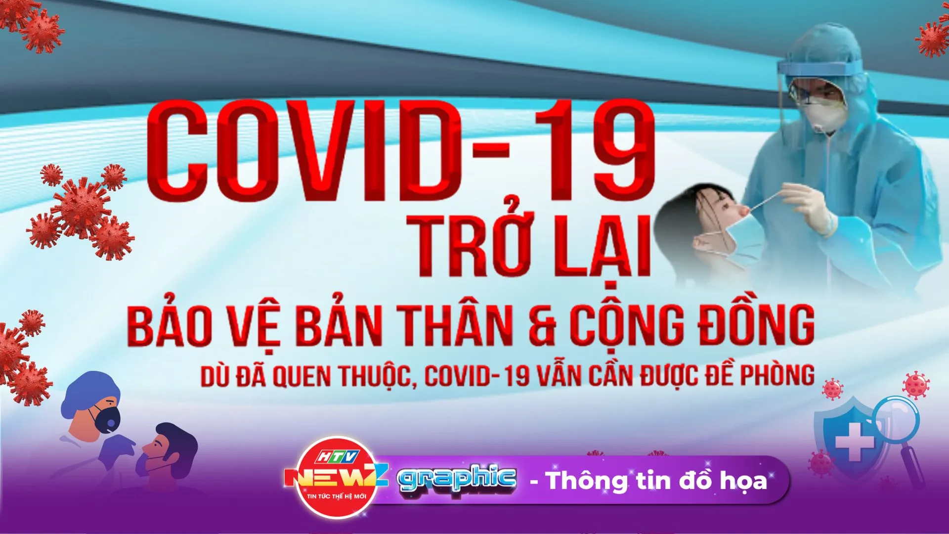NewZgraphic: Cách bảo vệ sức khỏe: Phòng chống COVID-19