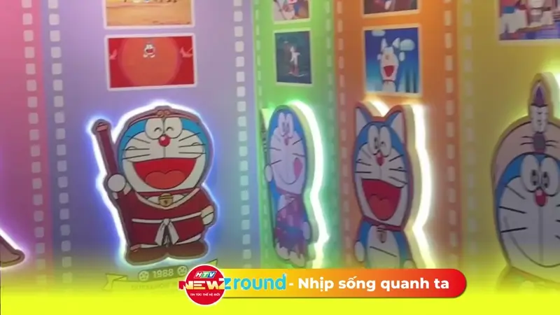 NewZround: Doraemon "đổ bộ" Landmark 81 - Chú mèo máy huyền thoại gợi nhớ tuổi thơ