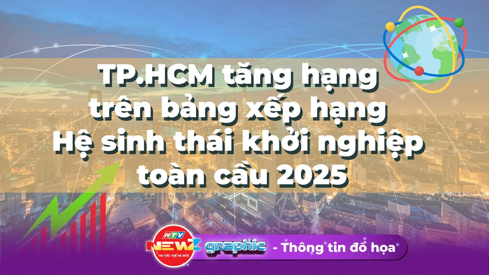 NewZgraphic: TP.HCM tăng hạng trên bảng xếp hạng Hệ sinh thái khởi nghiệp toàn cầu 2025