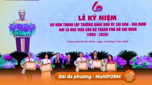 Học viện Cán bộ TP.HCM: Tự hào 60 năm hình thành và phát triển