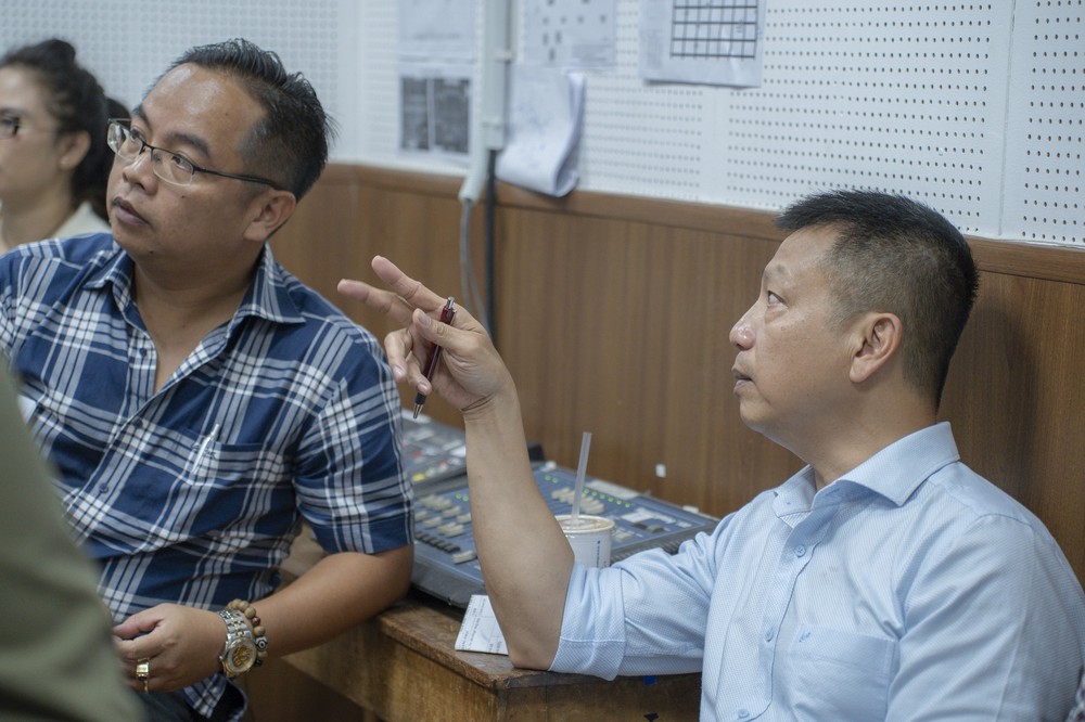 Ekip HTV hoàn thành chương trình truyền hình trực tiếp lễ truy điệu 731 hài cốt liệt sĩ - Ảnh 22.