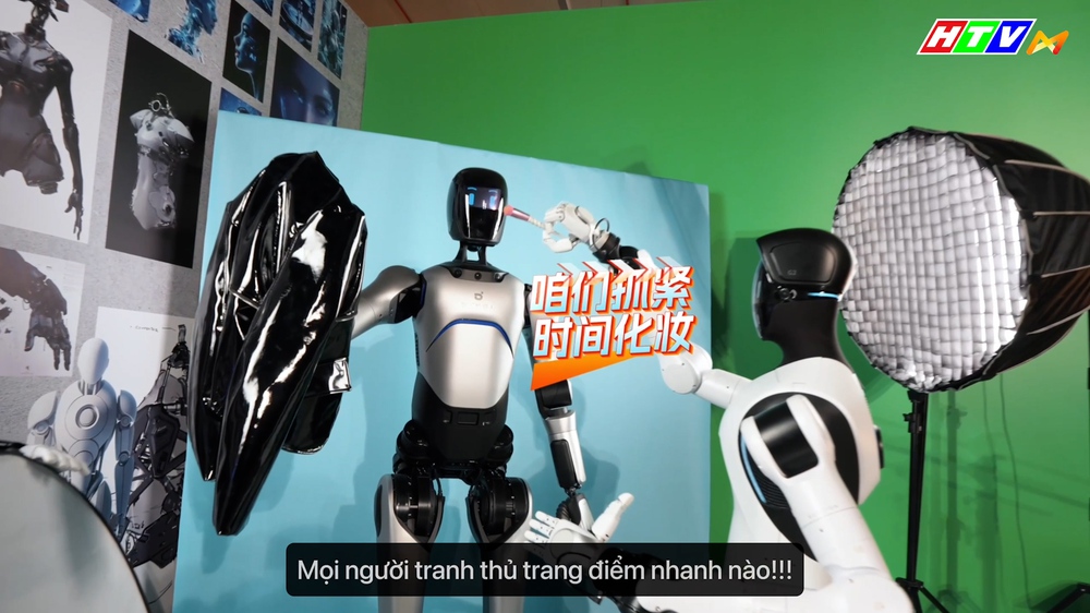 HTV phát sóng độc quyền chương trình nghệ thuật 100% bởi robot đầu tiên trên thế giới trên nền tảng HTVm- Ảnh 3.