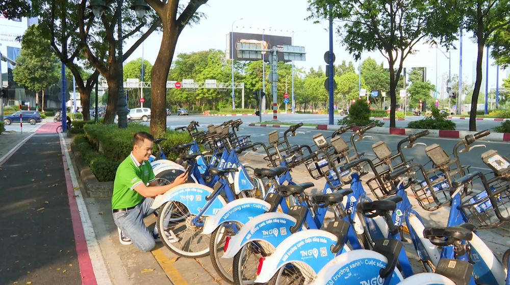 Trải nghiệm làn đường dành cho xe đạp đầu tiên tại TP. Hồ Chí Minh- Ảnh 11.