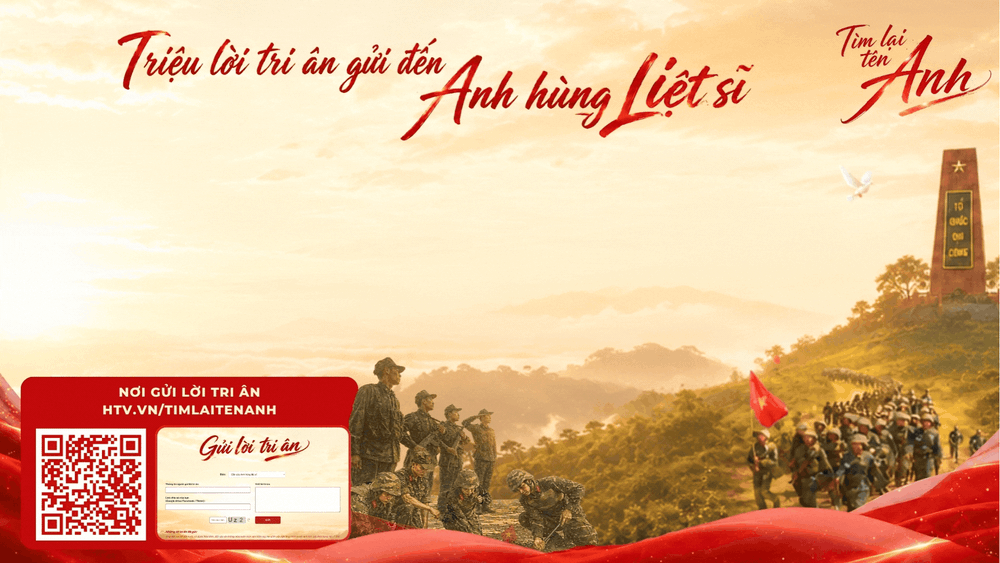HTV phát động Chiến dịch Đa truyền thông "Tìm lại tên anh" Nơi nhận và lan tỏa lòng tri ân của người dân, đồng hành cùng hành trình tìm kiếm và xác định danh tính các Anh hùng liệt sĩ - Ảnh 5.