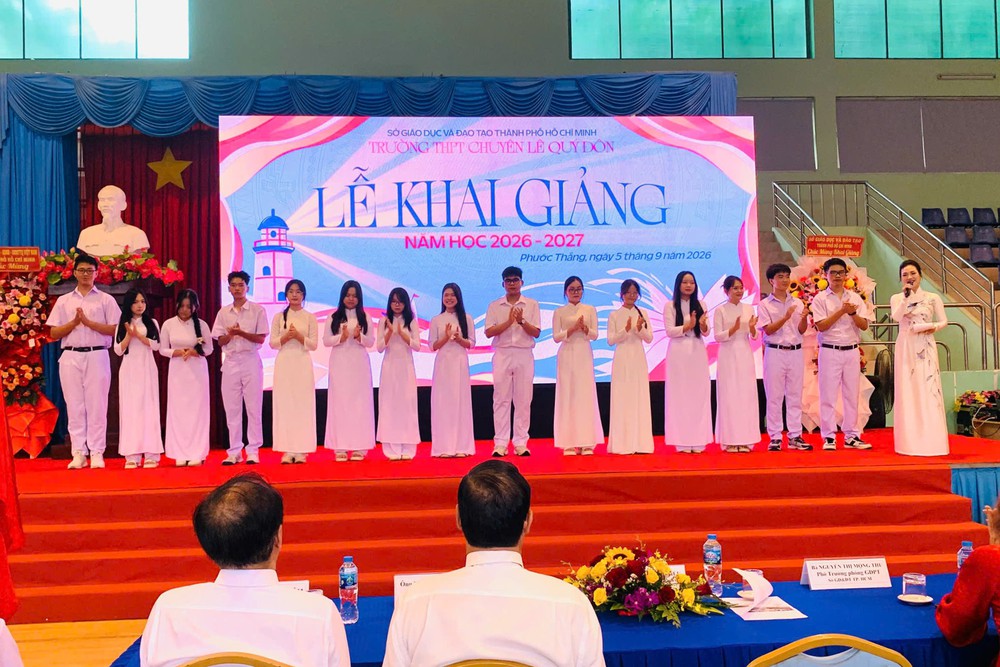 Khai giảng năm học 2026-2027 tại TP. Hồ Chí Minh: Năm học mới, khí thế mới, niềm tin mới - Ảnh 34.