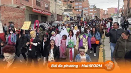 Lễ hội thường niên "Zombie Walk" náo nhiệt tại Bolivia