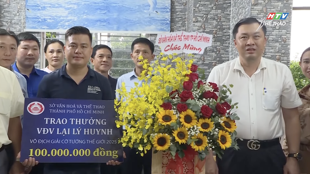 TP. Hồ Chí Minh khen thưởng kỳ thủ Lại Lý Huynh - Ảnh 3.