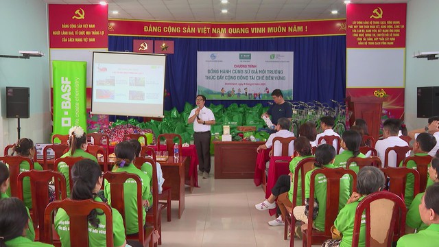 Bình Khánh tổ chức sinh hoạt chuyên đề “An toàn lao động và sinh kế bền vững” cho người lao động ve chai - Ảnh 5.
