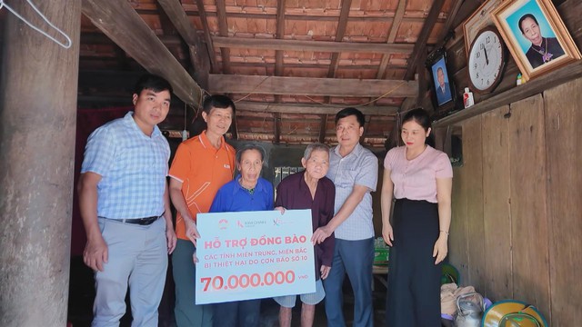 Quỹ Khởi Sự Từ Tâm hỗ trợ hơn 10 tỷ đồng giúp đồng bào miền Bắc khắc phục hậu quả bão lũ - Ảnh 2.