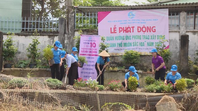 Phường Tân Đông Hiệp sôi nổi phong trào thi đua hướng về Đại hội đại biểu Đảng bộ TP. Hồ Chí Minh lần thứ I - Ảnh 2.