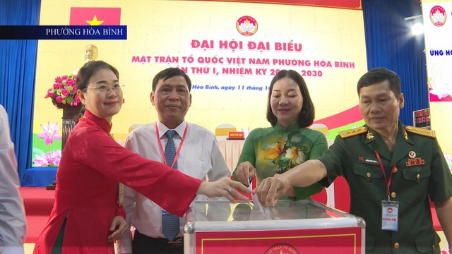 Đại hội MTTQ Việt Nam phường Hòa Bình lần thứ I, nhiệm kỳ 2025–2030 - Ảnh 3.