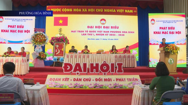 Đại hội MTTQ Việt Nam phường Hòa Bình lần thứ I, nhiệm kỳ 2025–2030 - Ảnh 2.