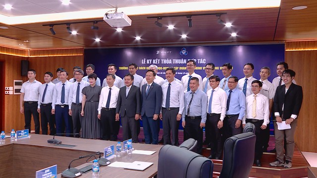 Trường Đại học Bách khoa và Tập đoàn VNPT ký kết hợp tác theo tinh thần Nghị quyết 57 - Ảnh 2.