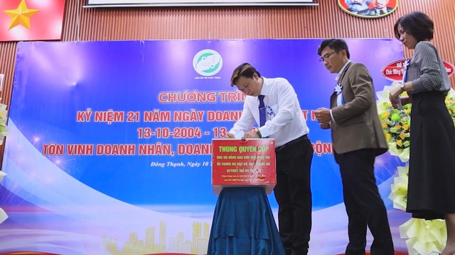 Xã Đông Thạnh tôn vinh doanh nhân, lan tỏa tinh thần cống hiến - Ảnh 1.