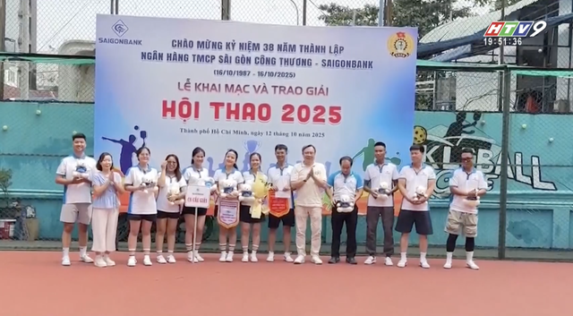 Hội thao chào mừng 38 năm Ngày thành lập Saigonbank - Ảnh 1.